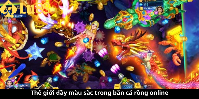 Bắn cá rồng online - Trải nghiệm trò chơi giải trí bắn cá ăn tiền bắn cá rồng online